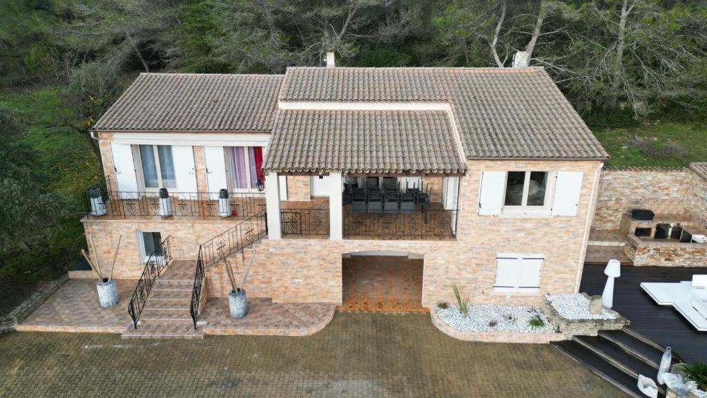 Magnifique Villa De Luxe Au Coeur De La Garrigue Nîmes Esterno foto